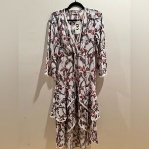 NWT Uli Herzner Iris Floral Dress XS